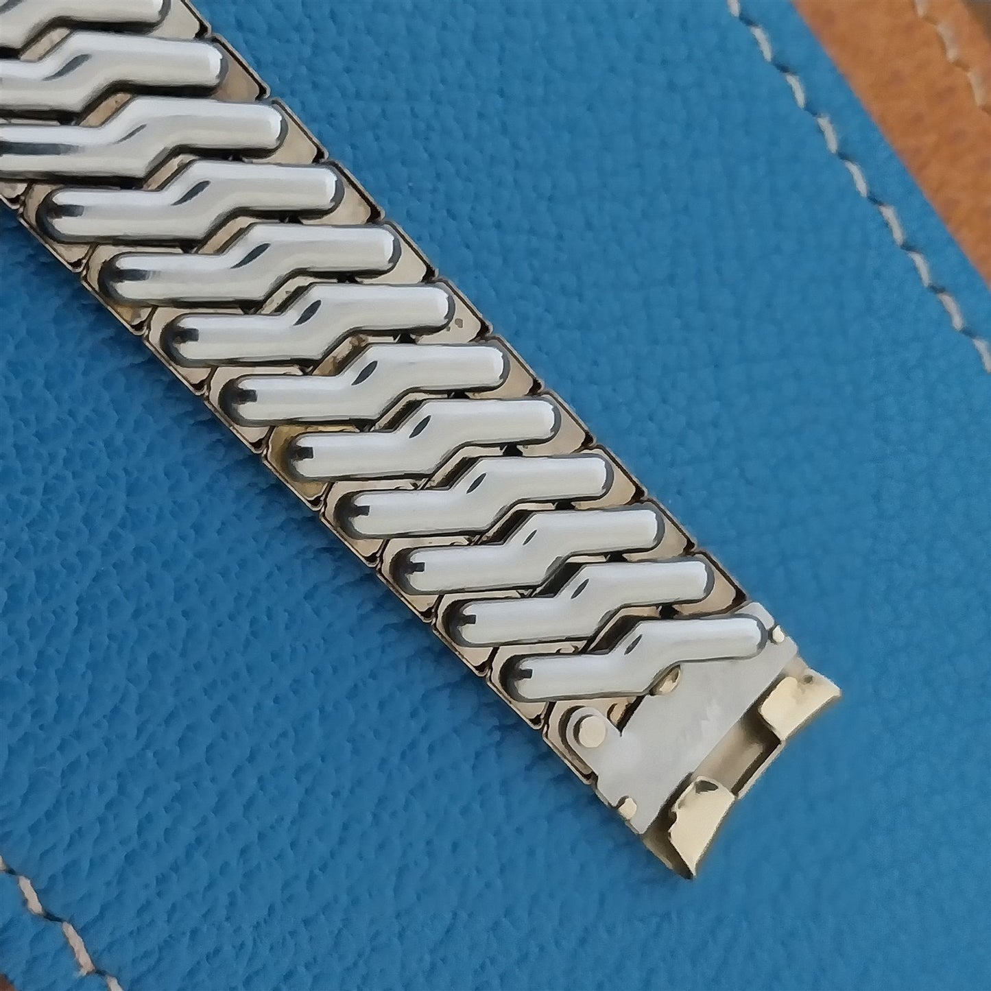 5/8" 10k Gold Filled Expansion Unused Airflex USA 1950s Vintage Watch Band