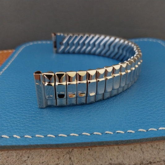 Foster USA 10k Gold-Filled 5/8" 16mm 1950s Scissor-Expansion Vintage Watch Band