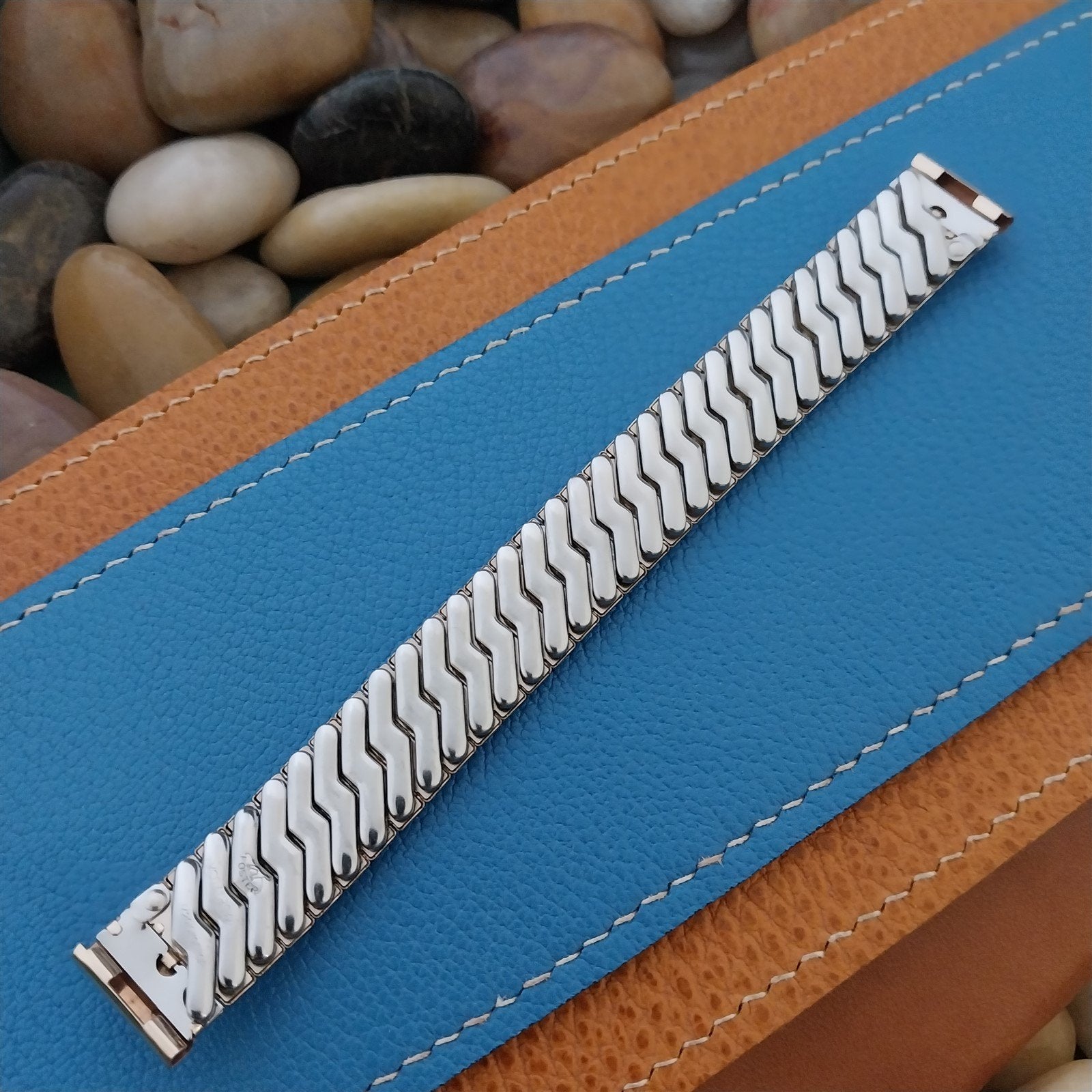 Foster USA 10k Gold-Filled 5/8" 16mm 1950s Scissor-Expansion Vintage Watch Band