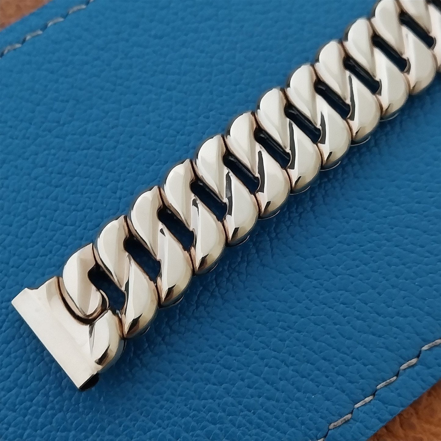 Foster USA 10k Gold-Filled 5/8" 1950s Scissor-Expansion UnusedVintage Watch Band