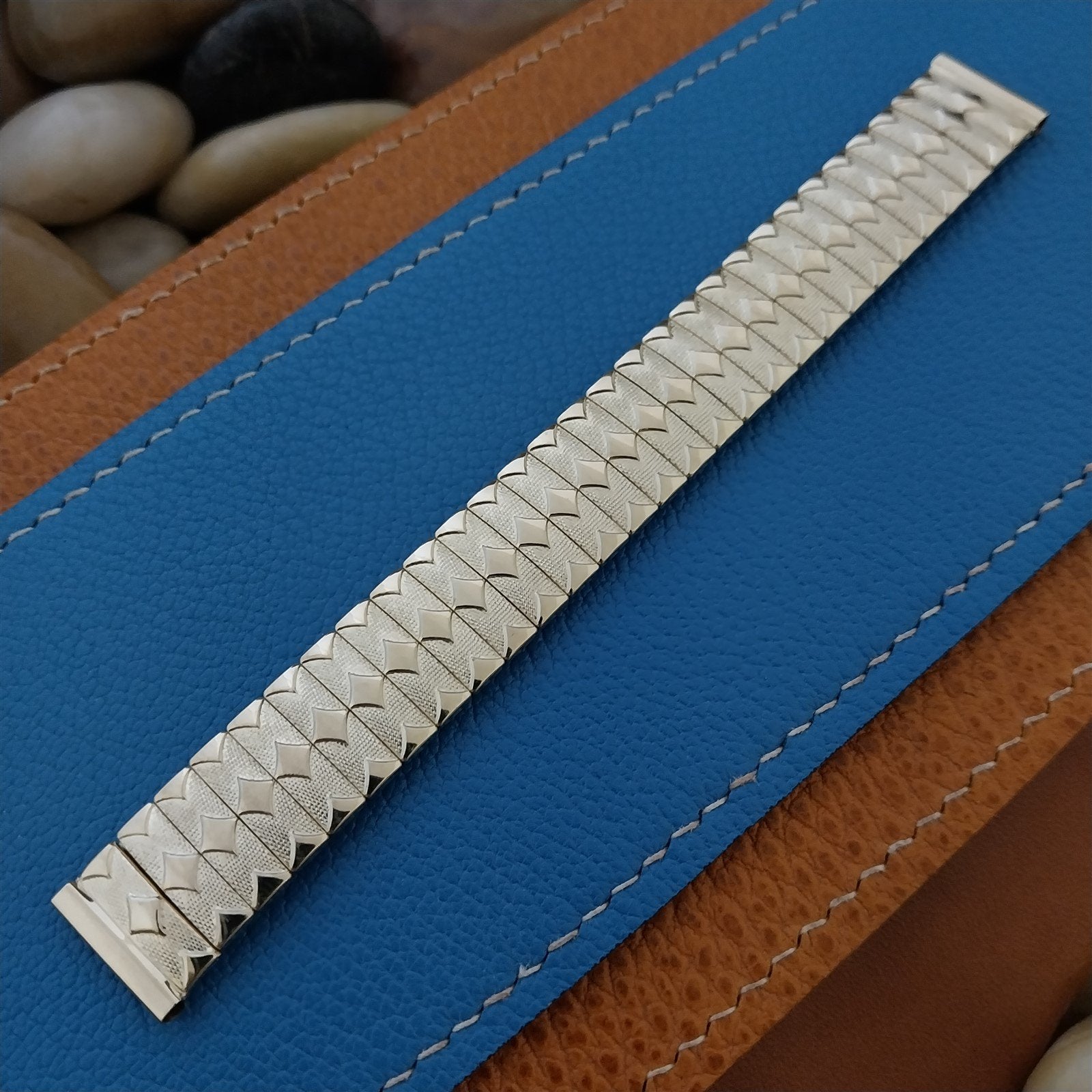 Vintage Foster 10k Gold-Filled 5/8" Classic 1950s Scissor-Expansion Watch Band