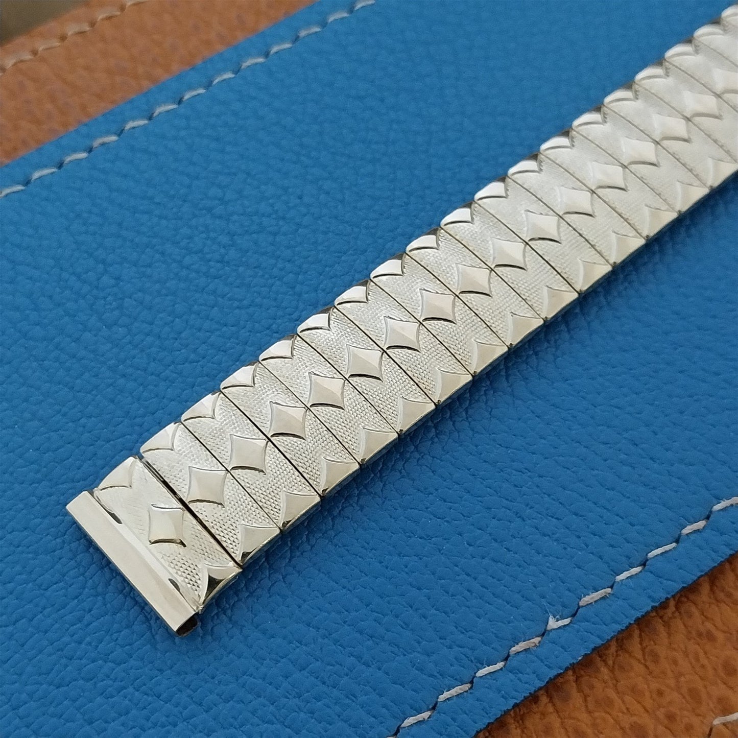 Vintage Foster 10k Gold-Filled 5/8" Classic 1950s Scissor-Expansion Watch Band