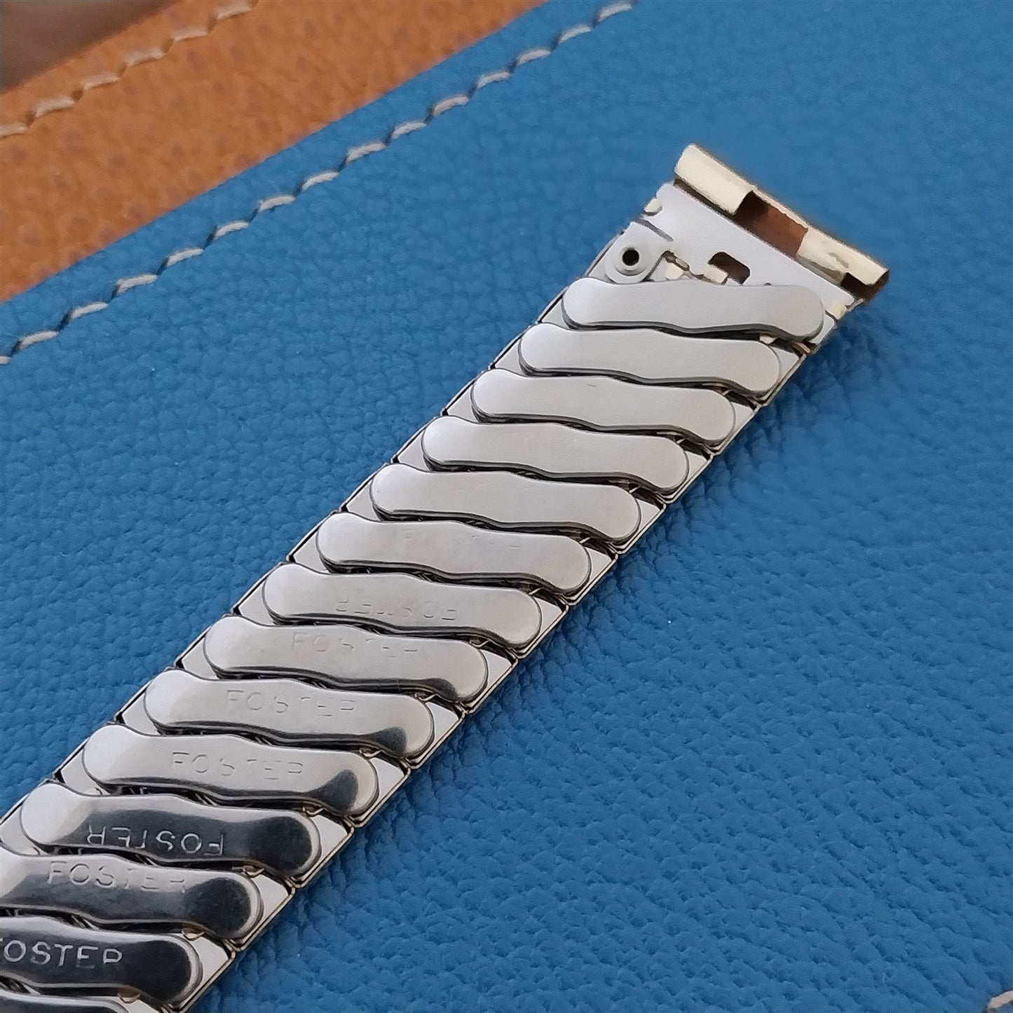 Vintage Foster 10k Gold-Filled 5/8" Classic 1950s Scissor-Expansion Watch Band