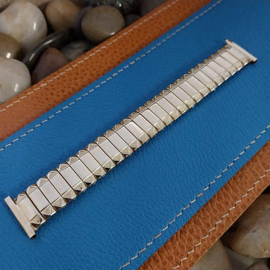 Vintage Foster Classic Gold-Fill Short 16mm 18mm 19mm 1950s Expansion Watch Band