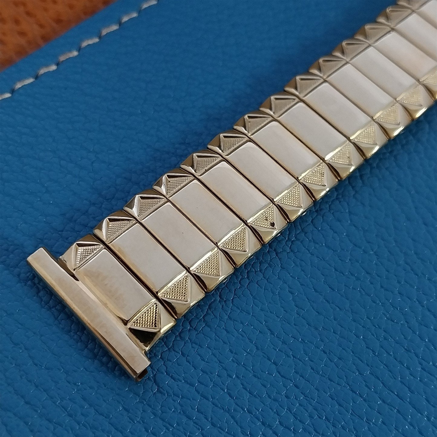 Vintage Foster Classic Gold-Fill Short 16mm 18mm 19mm 1950s Expansion Watch Band