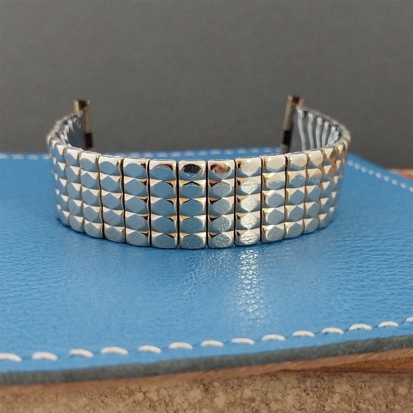 16mm 18mm 19mm Foster 10k Gold-Filled 1950s Scissor-Expansion Vintage Watch Band