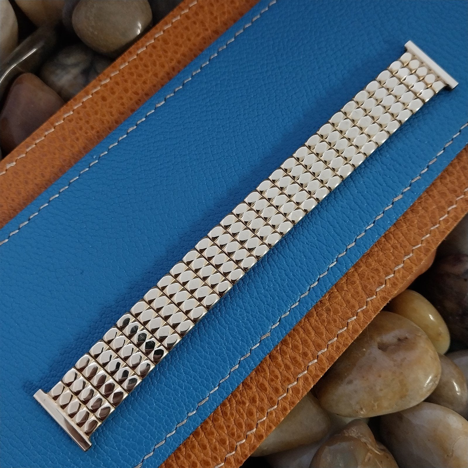 16mm 18mm 19mm Foster 10k Gold-Filled 1950s Scissor-Expansion Vintage Watch Band