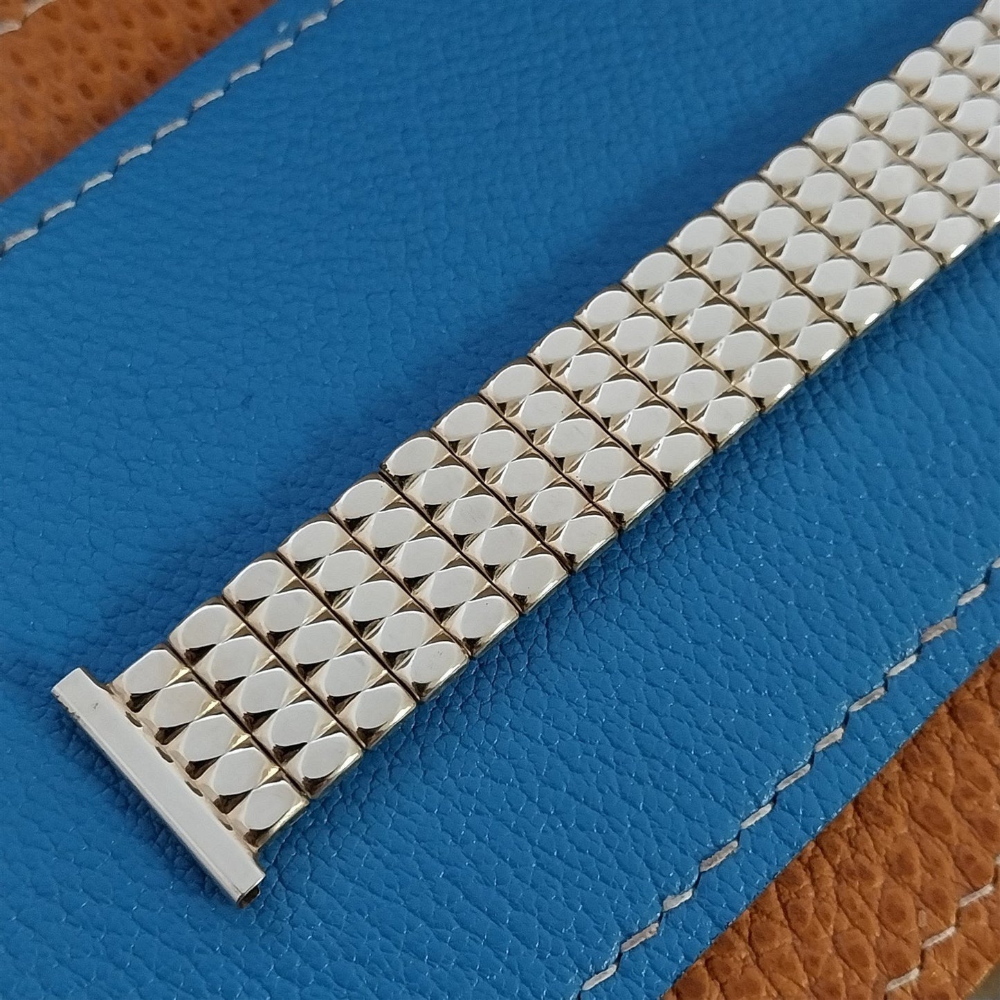 16mm 18mm 19mm Foster 10k Gold-Filled 1950s Scissor-Expansion Vintage Watch Band