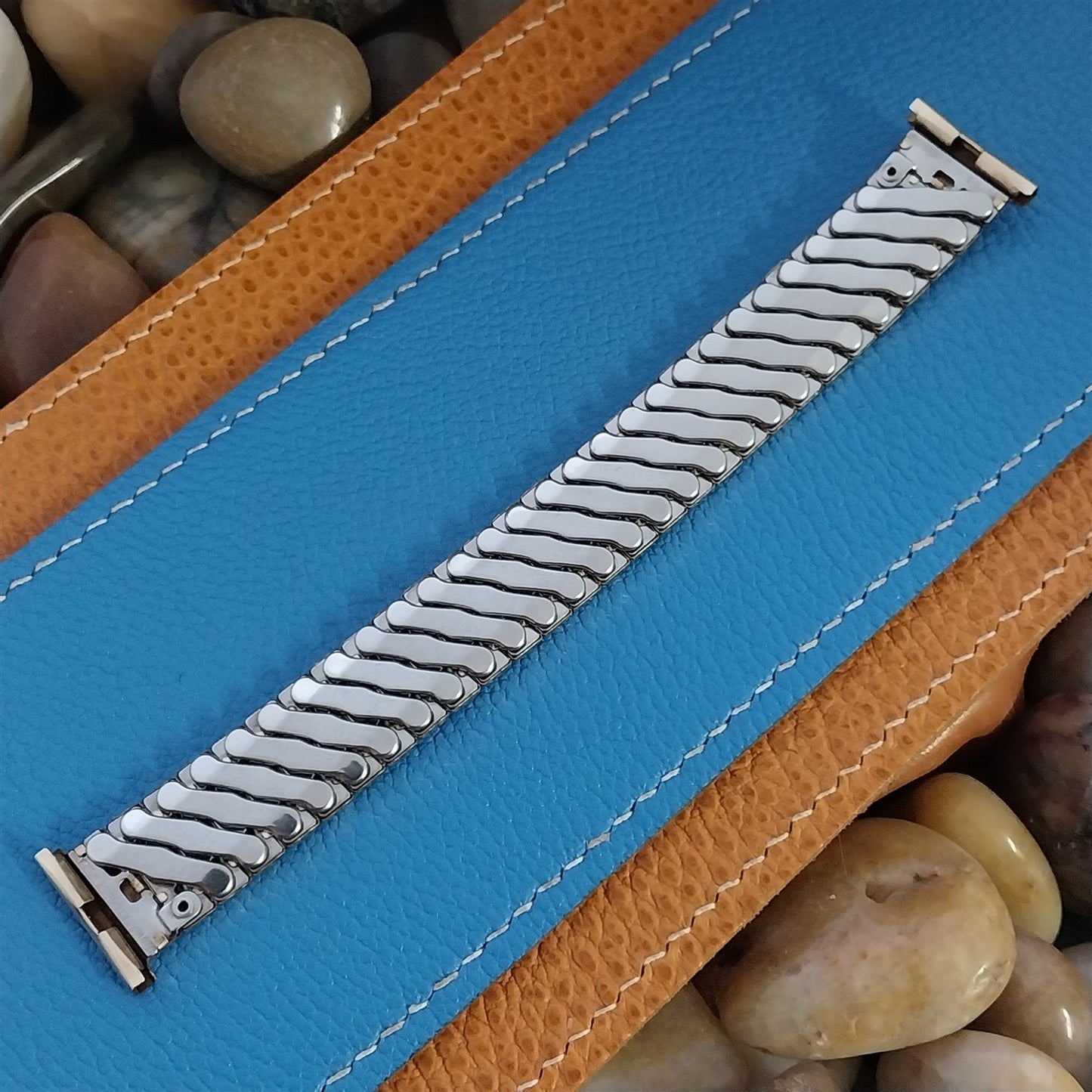 16mm 18mm 19mm Foster 10k Gold-Filled 1950s Scissor-Expansion Vintage Watch Band