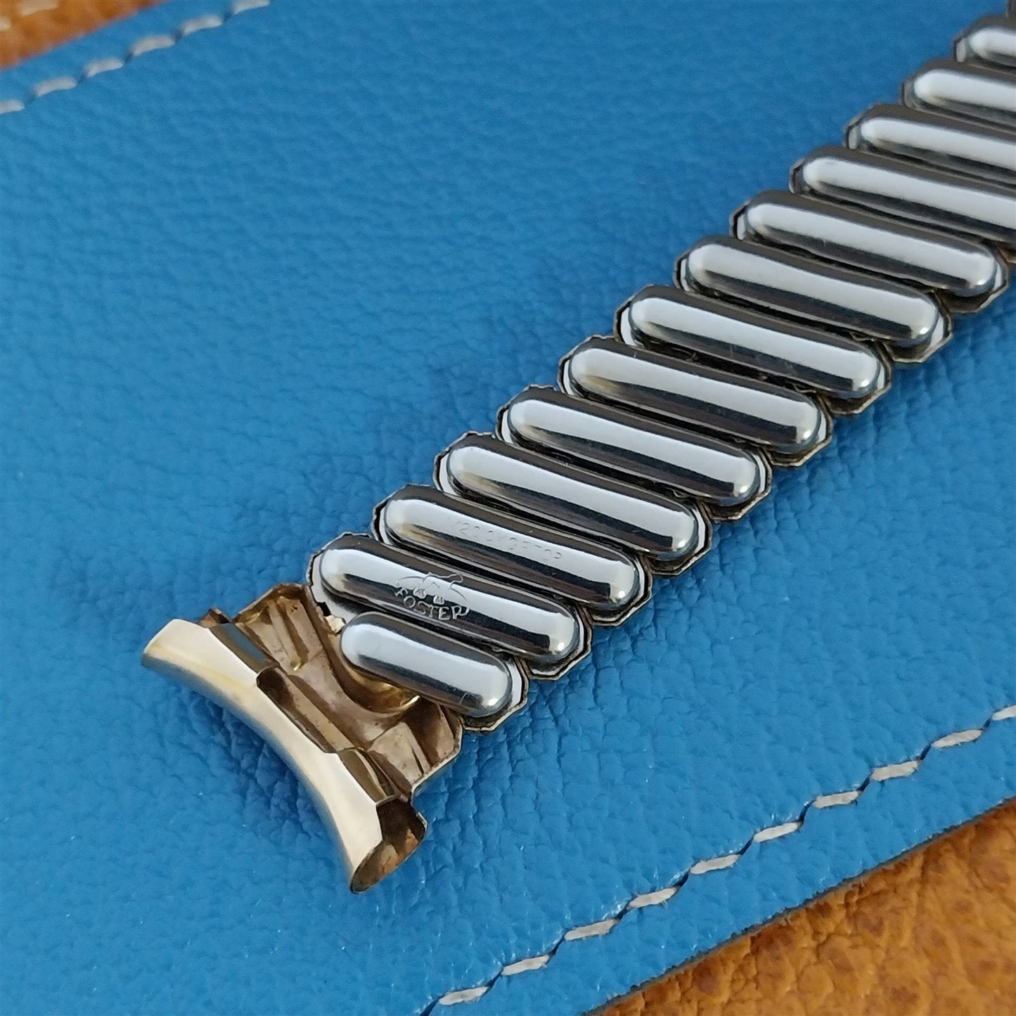 Vintage Foster 10k Gold-Filled 1950s Scissor-Expansion Short Classic Watch Band