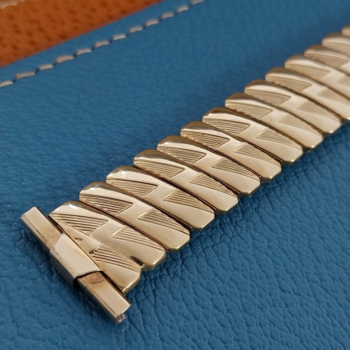 Vintage 19mm 18mm 16mm Gold-Filled Foster-Matic nos 1950s Expansion Watch Band