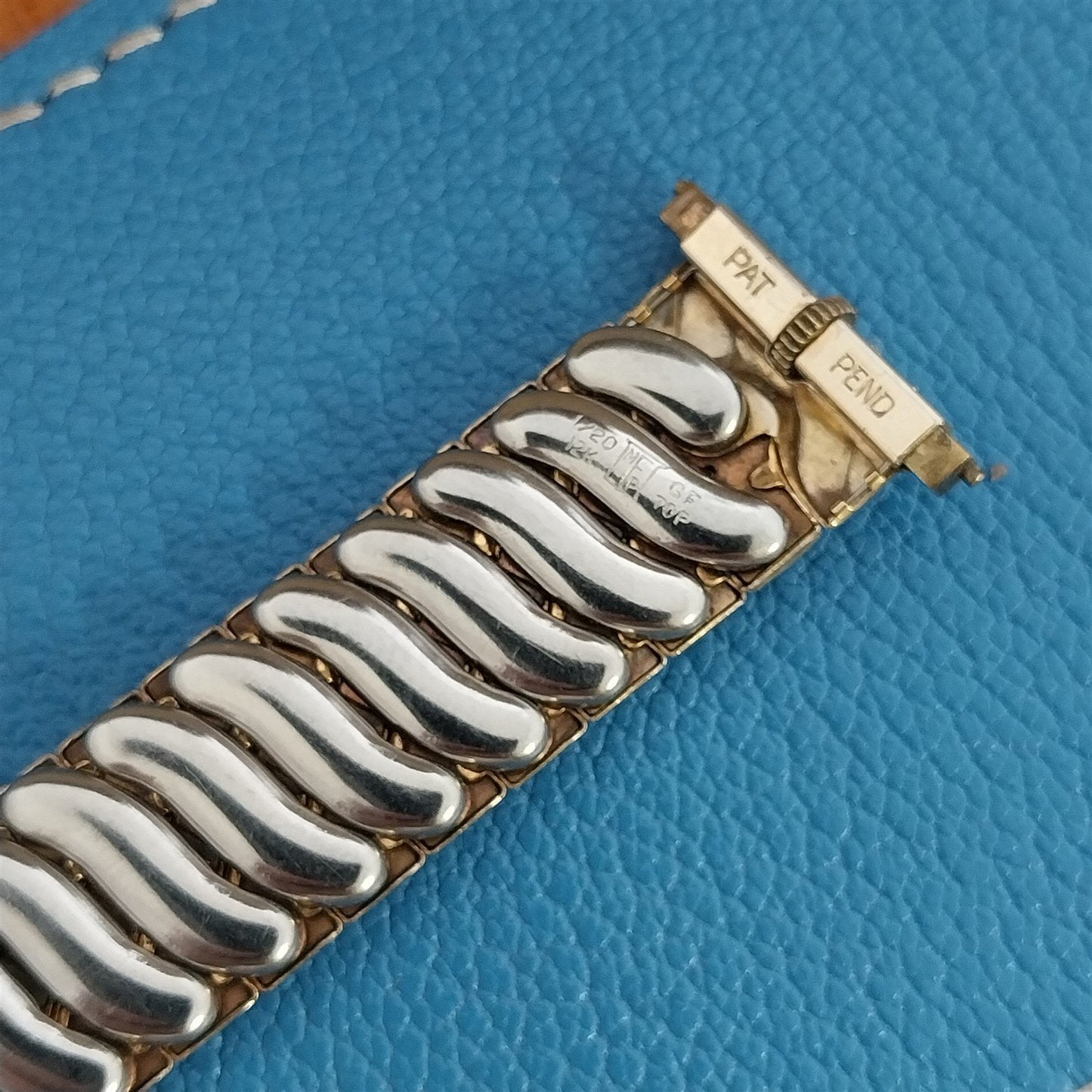 Vintage 10K Yellow Gold-Filled 1950 Foster Air Ace Unused Classic nos Watch Band