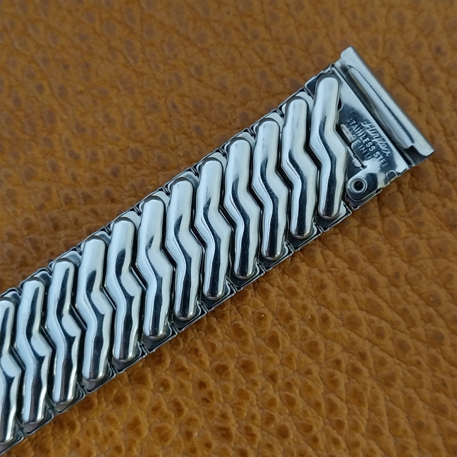 Vintage 5/8" Stainless Steel Expansion nos AirFlex Unused Classic Watch Band