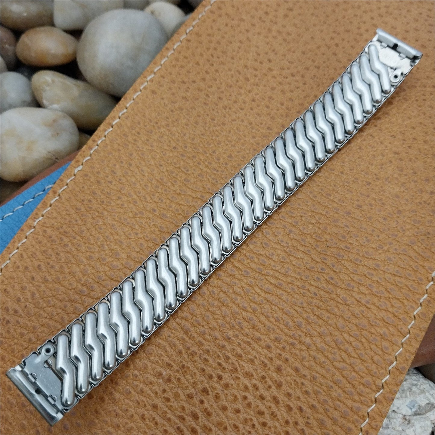 Vintage 5/8" Stainless Steel Classic Stretch AirFlex 1950d Unused Watch Band