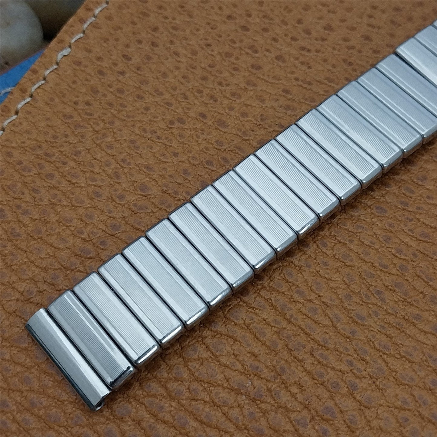 5/8" Stainless Steel Expansion Unused AirFlex USA 1950s Vintage Watch Band