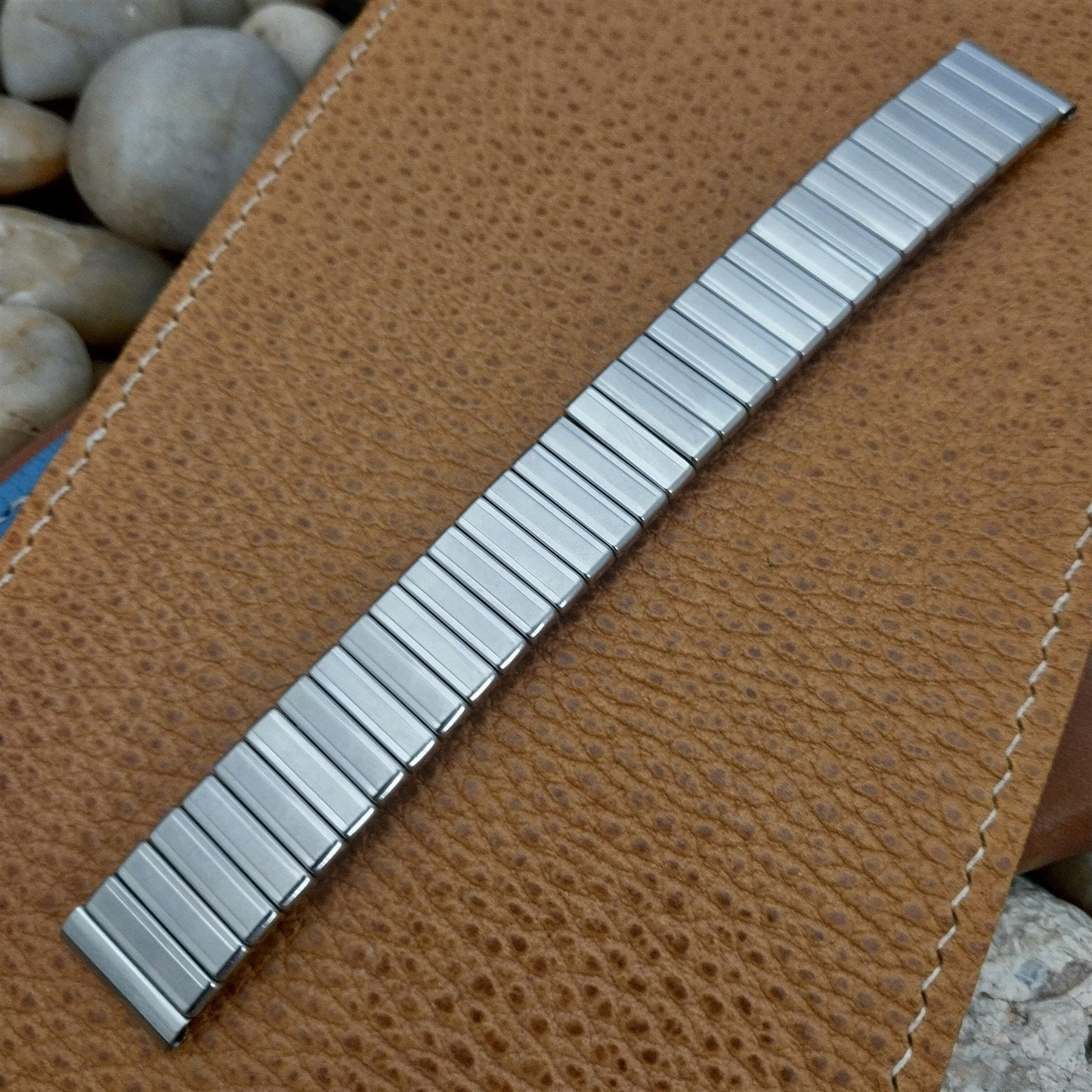 5/8" Stainless Steel Expansion Unused AirFlex USA 1950s Vintage Watch Band