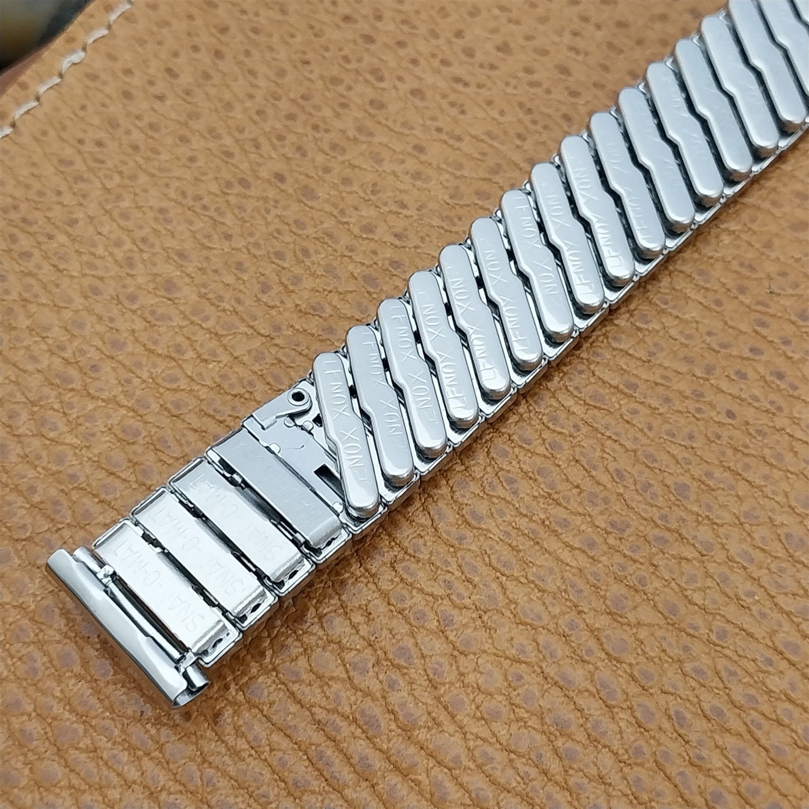 1950s 17.2mm 17mm Lenox USA Stainless Steel nos Unused Vintage Watch Band