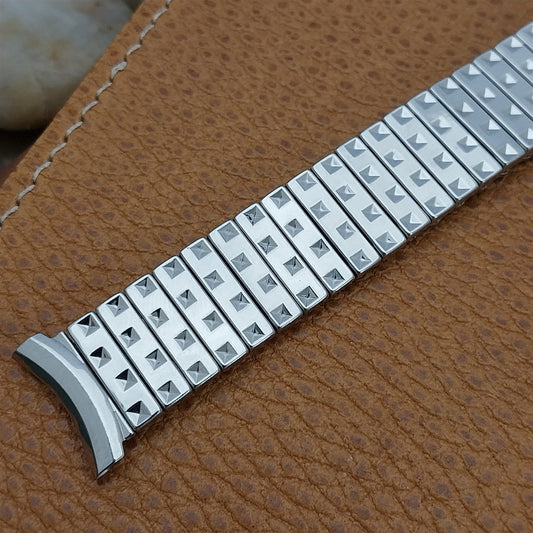 Lenox USA Stainless Steel Unused 1950s Vintage Watch Band 16mm 18mm 19mm