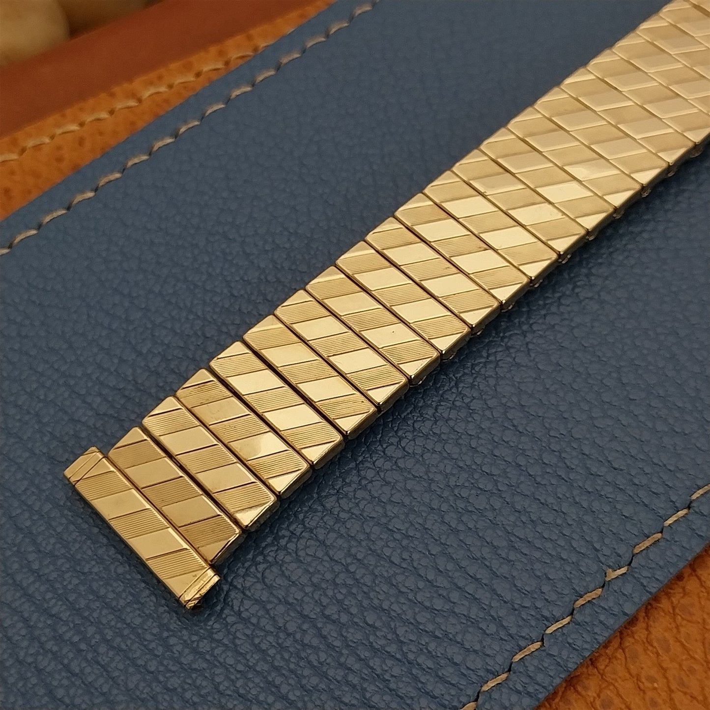 Lenox USA 10K Gold-Filled Expansion 1950s Vintage Watch Band 16mm 18mm 19mm