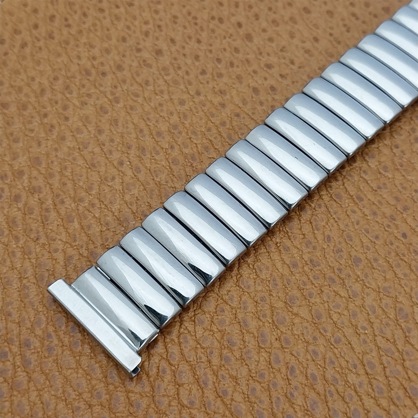 1950s nos Foster USA 16mm 19mm Stainless Steel Expansion Vintage Watch Band