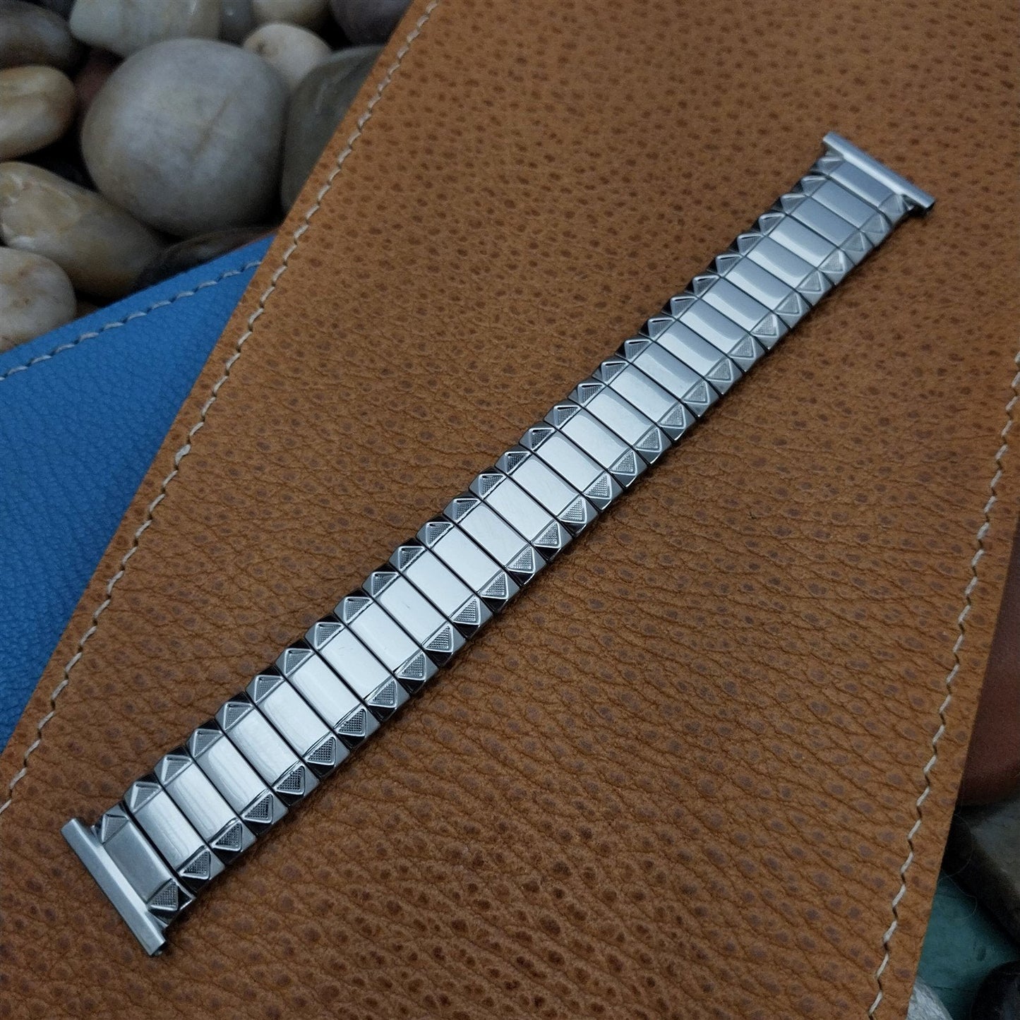 1950s nos Foster USA 16mm 18mm 19mm Stainless Steel Expansion Vintage WatchBand