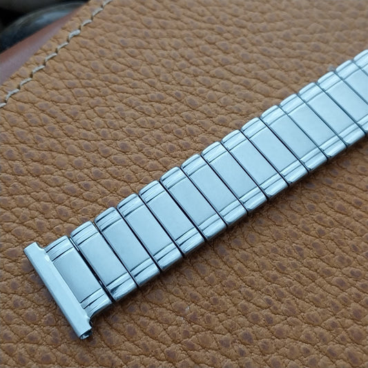 1950s 3/4" Stainless Steel Scissor-Expansion nos Foster USA Vintage Watch Band