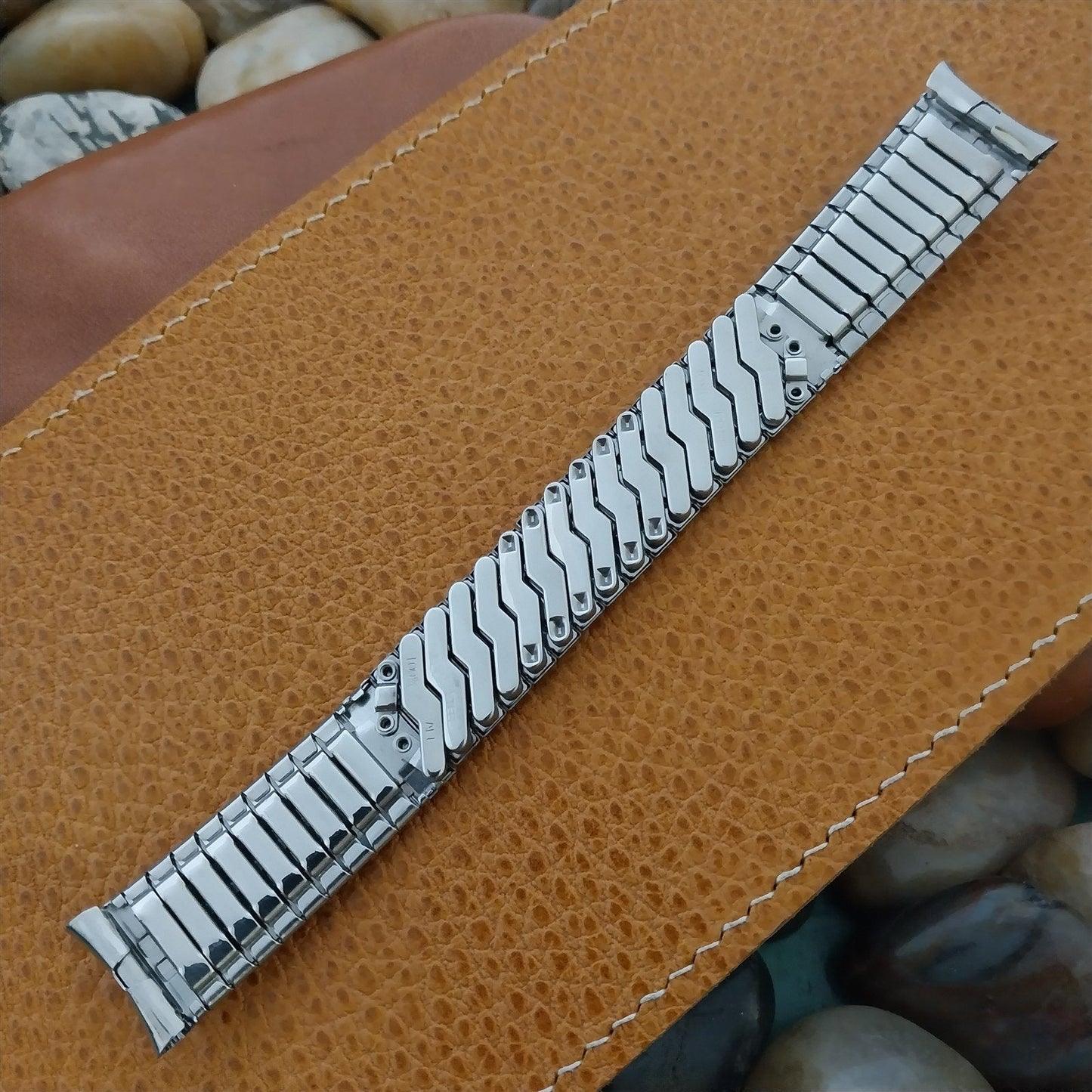 Unused 1960s 11/16" Scott Stainless Steel Old-Stock Expansion Vintage Watch Band