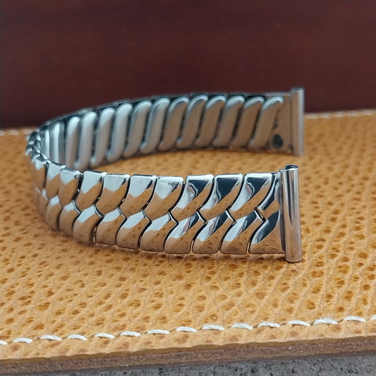5/8" Classique USA nos Stainless Steel Expansion 1940s Vintage Watch Band