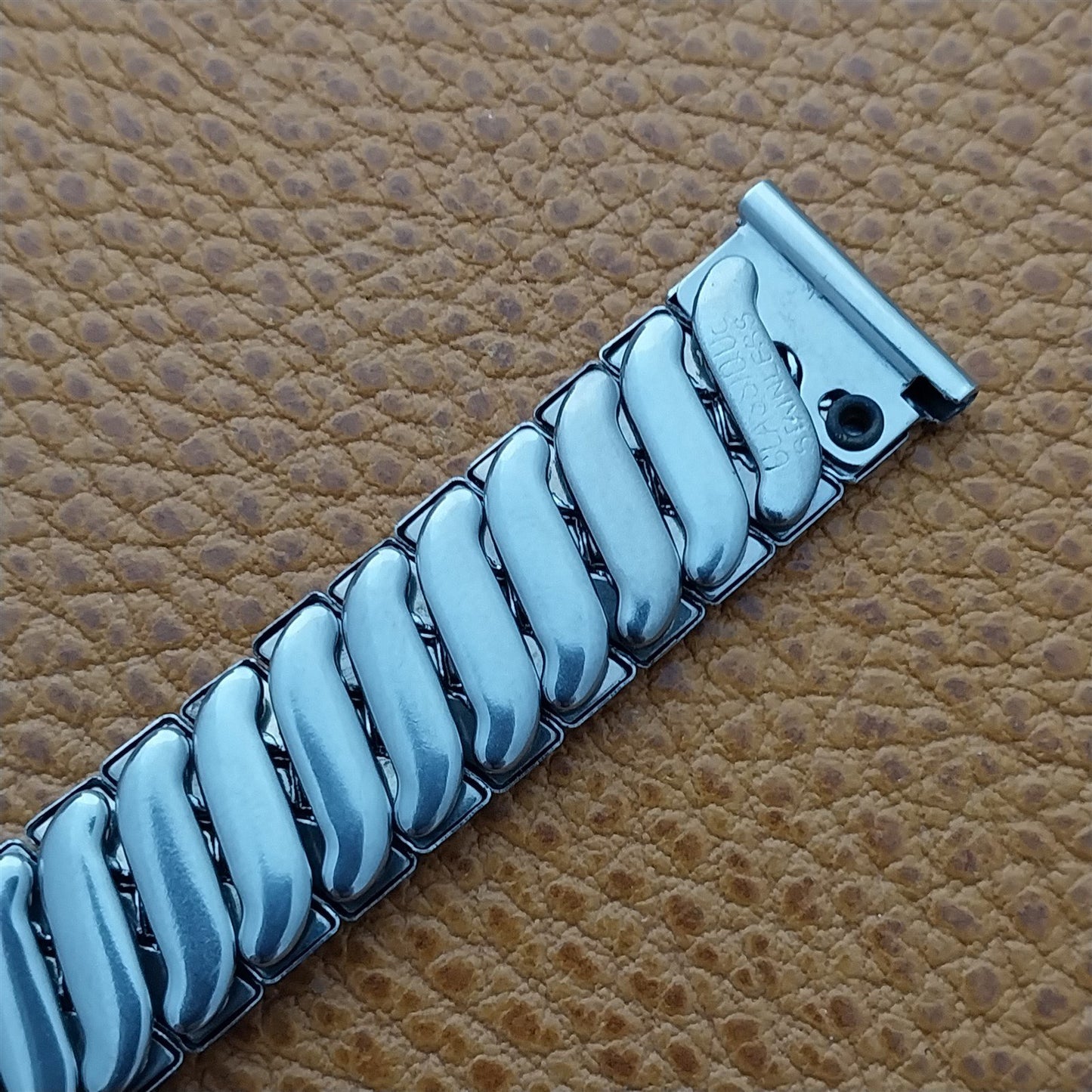 5/8" Classique USA nos Stainless Steel Expansion 1940s Vintage Watch Band
