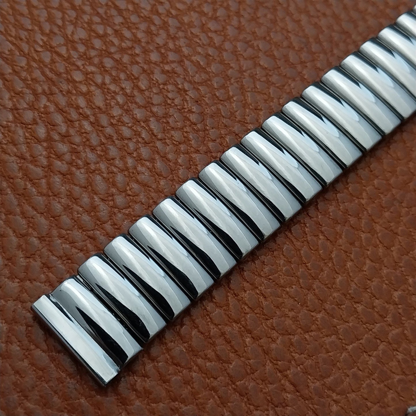 5/8" Foster 1950s Stainless Steel Stretch nos Vintage Watch Band