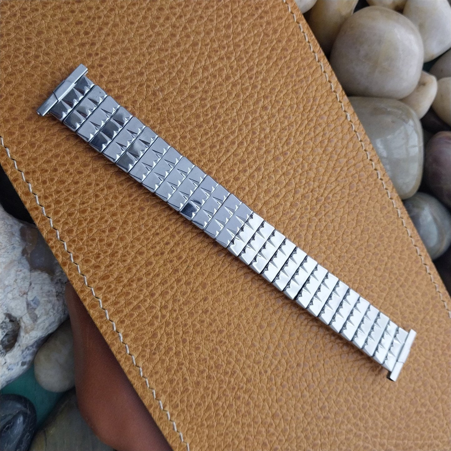 Foster USA Stainless Steel NOS Expansion 1950s Vintage Watch Band 16mm-19mm