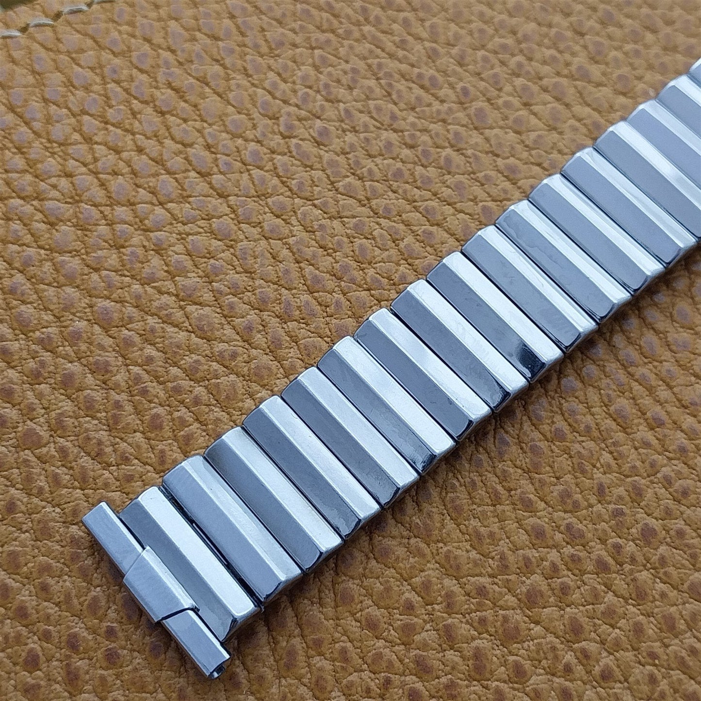 Foster USA Stainless Steel NOS Expansion 1950s Vintage Watch Band 16mm-19mm