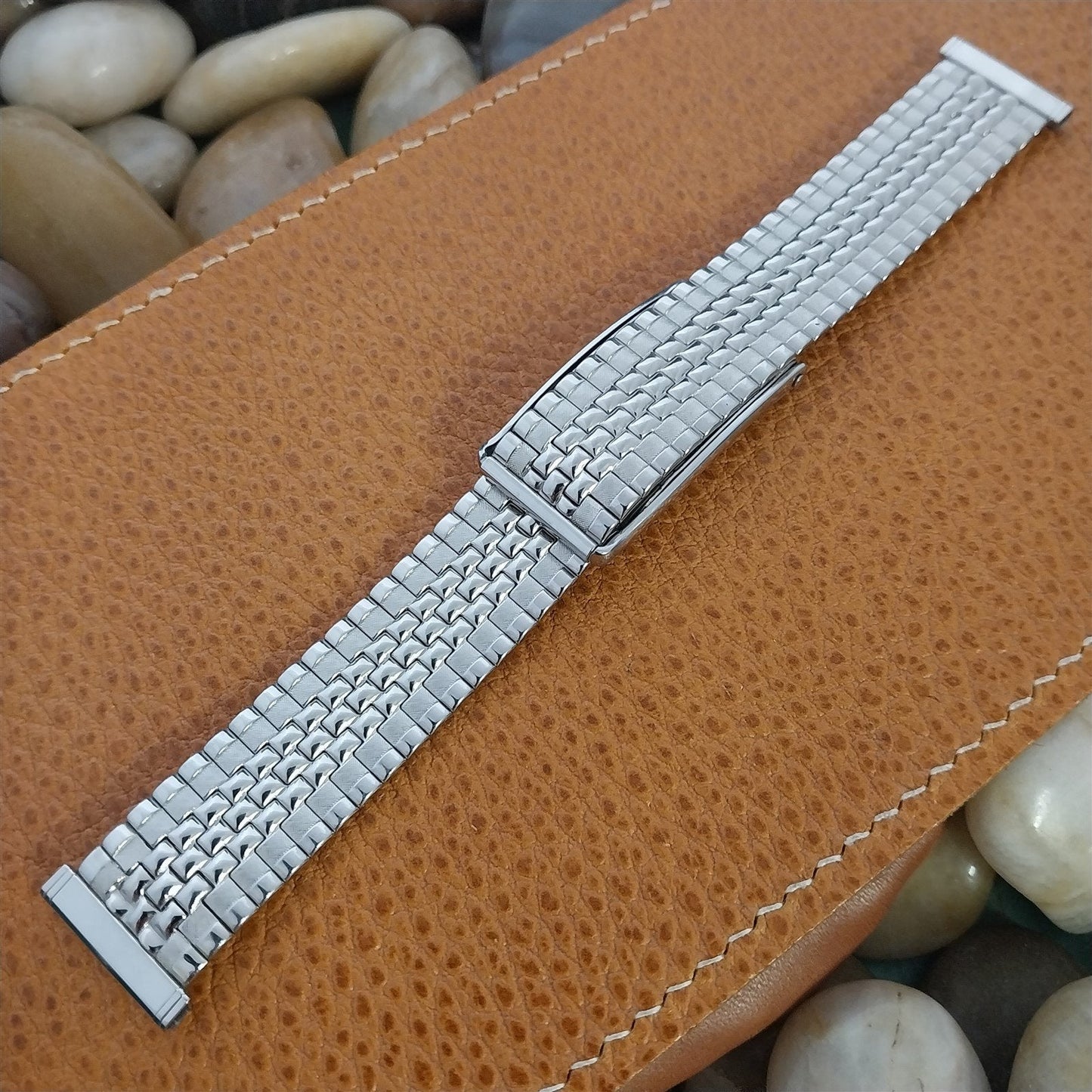 Stainless Steel 18mm 19mm Kestenmade USA nos 1950s Vintage Watch Band