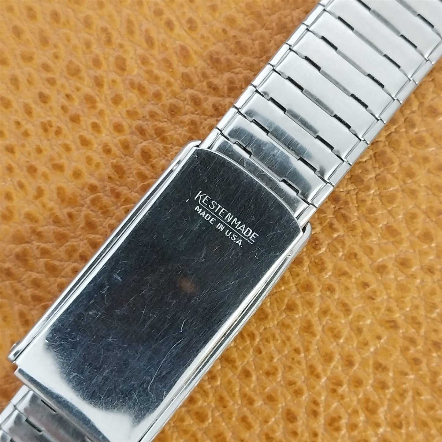 17.2mm Stainless Steel Kestenmade USA nos Unused 1950s Vintage Watch Band