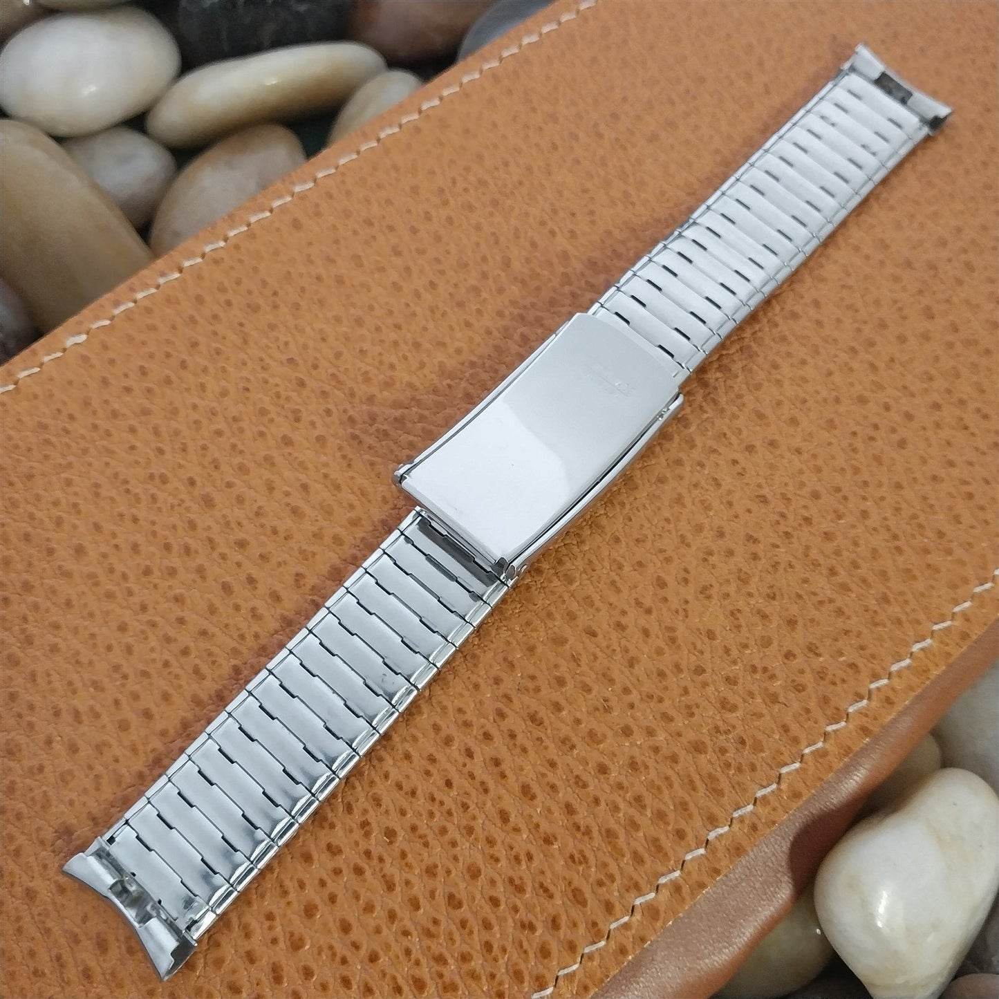 17.2mm Stainless Steel Kestenmade USA nos Unused 1950s Vintage Watch Band