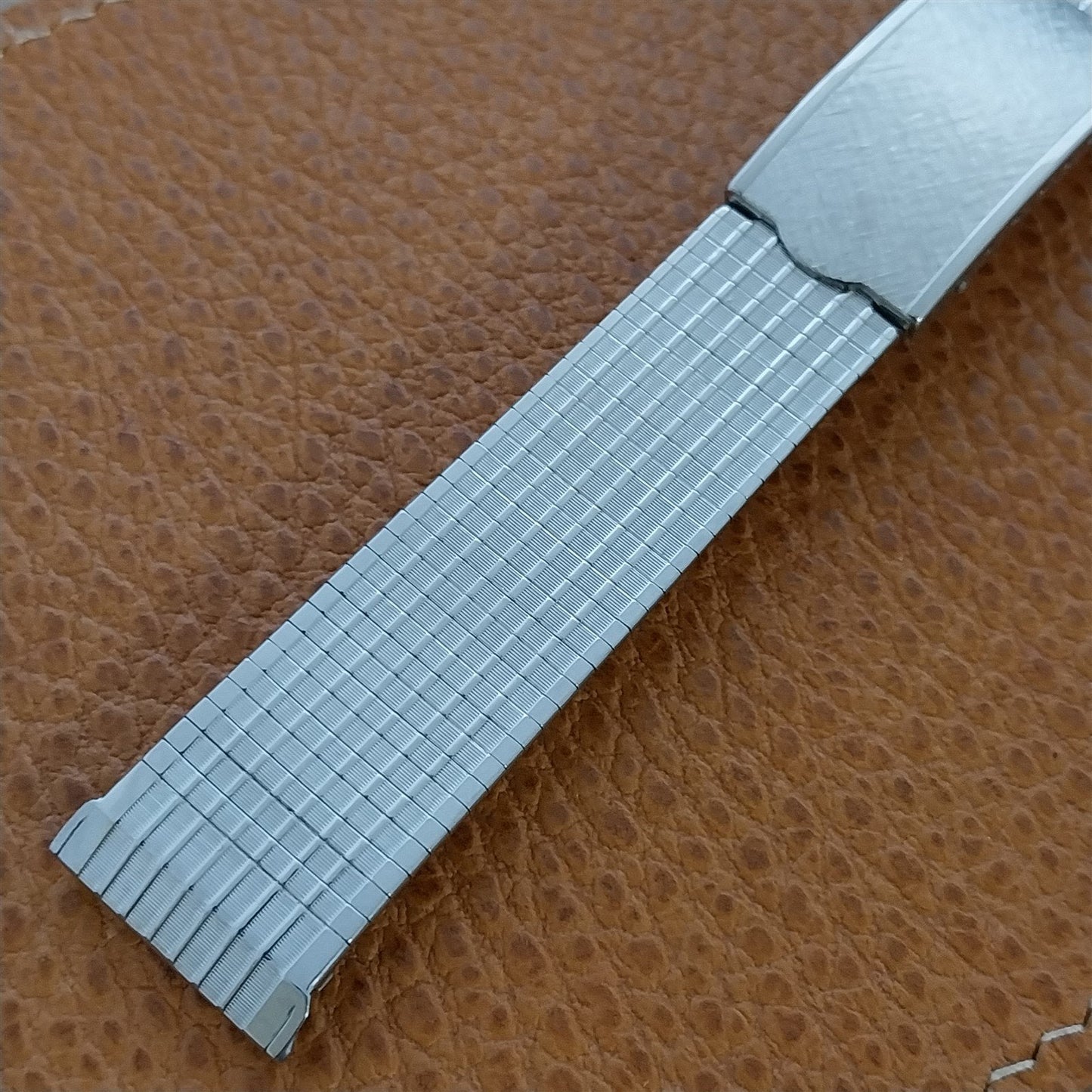 Vintage 19mm 18mm Stainless Steel Deployment Kestenmade Long 1960s Watch Band