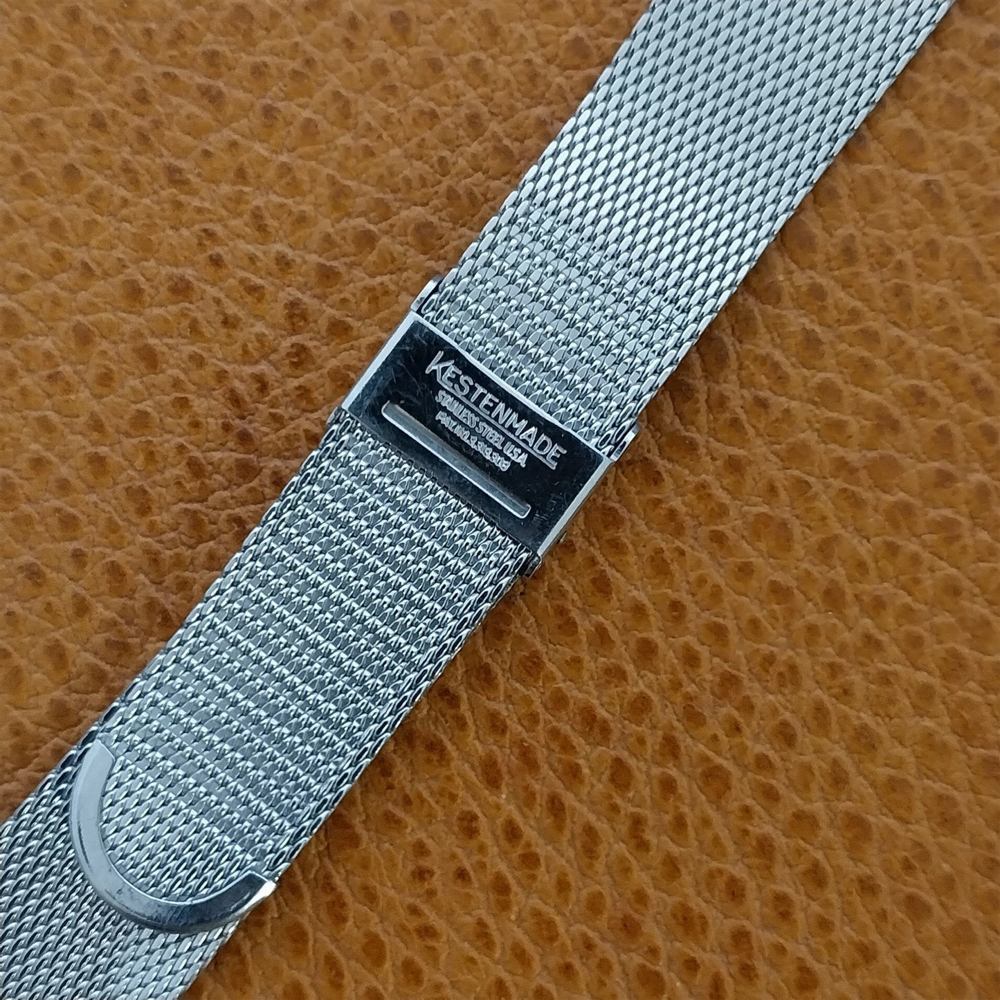 Vintage 19mm 18mm 17mm Stainless Steel Mesh Classic 1960s Kestenmade Watch Band