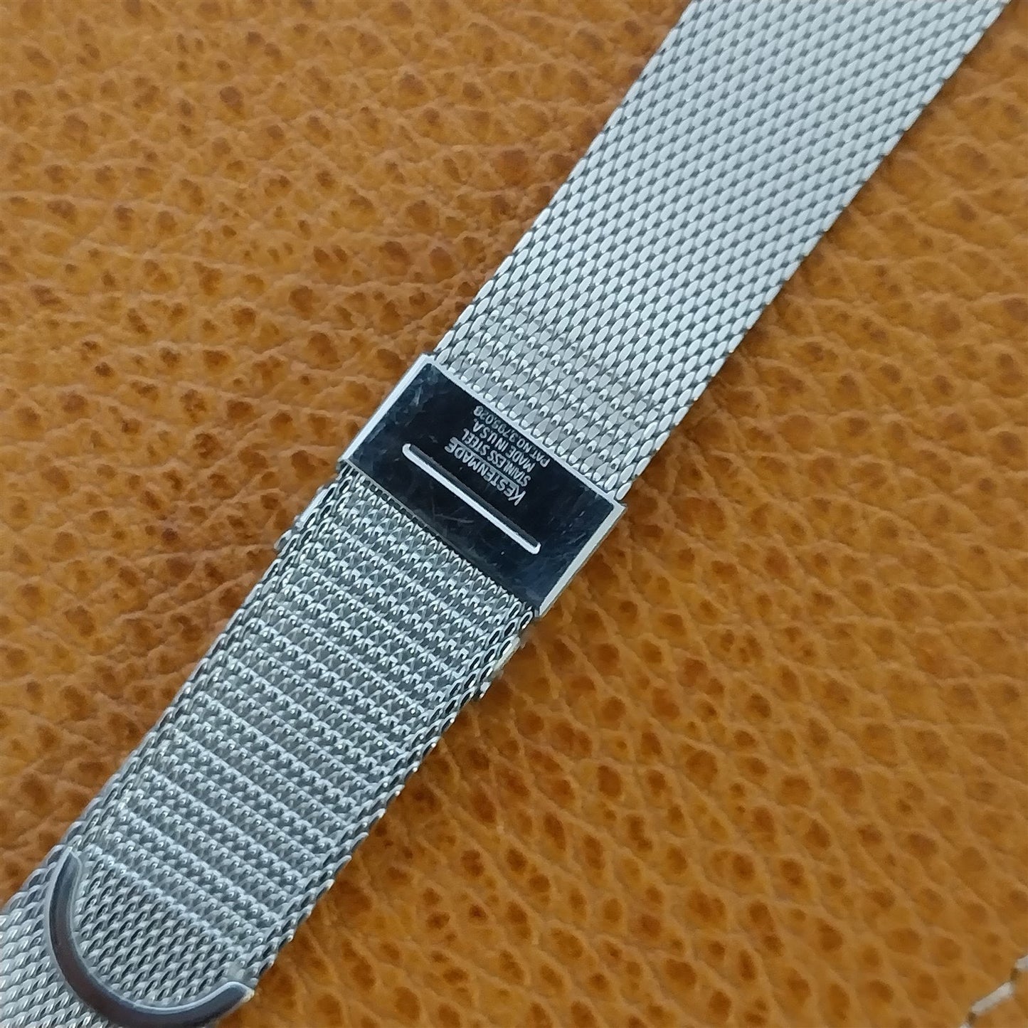 19mm 18mm 17mm Stainless Steel Mesh Unused Classic 1960s Kestenmade Watch Band