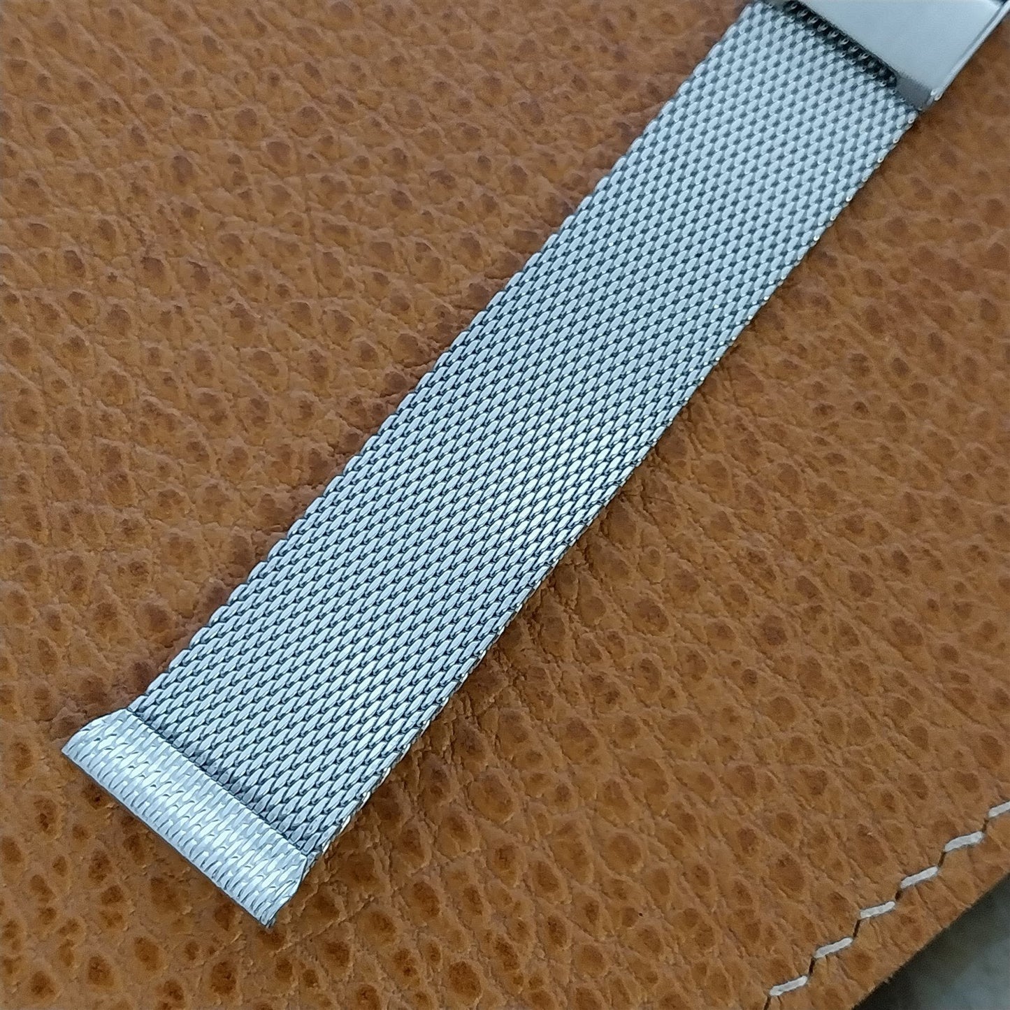 19mm 18mm Stainless Steel Mesh nos 1960s Kestenmade Unused Vintage Watch Band