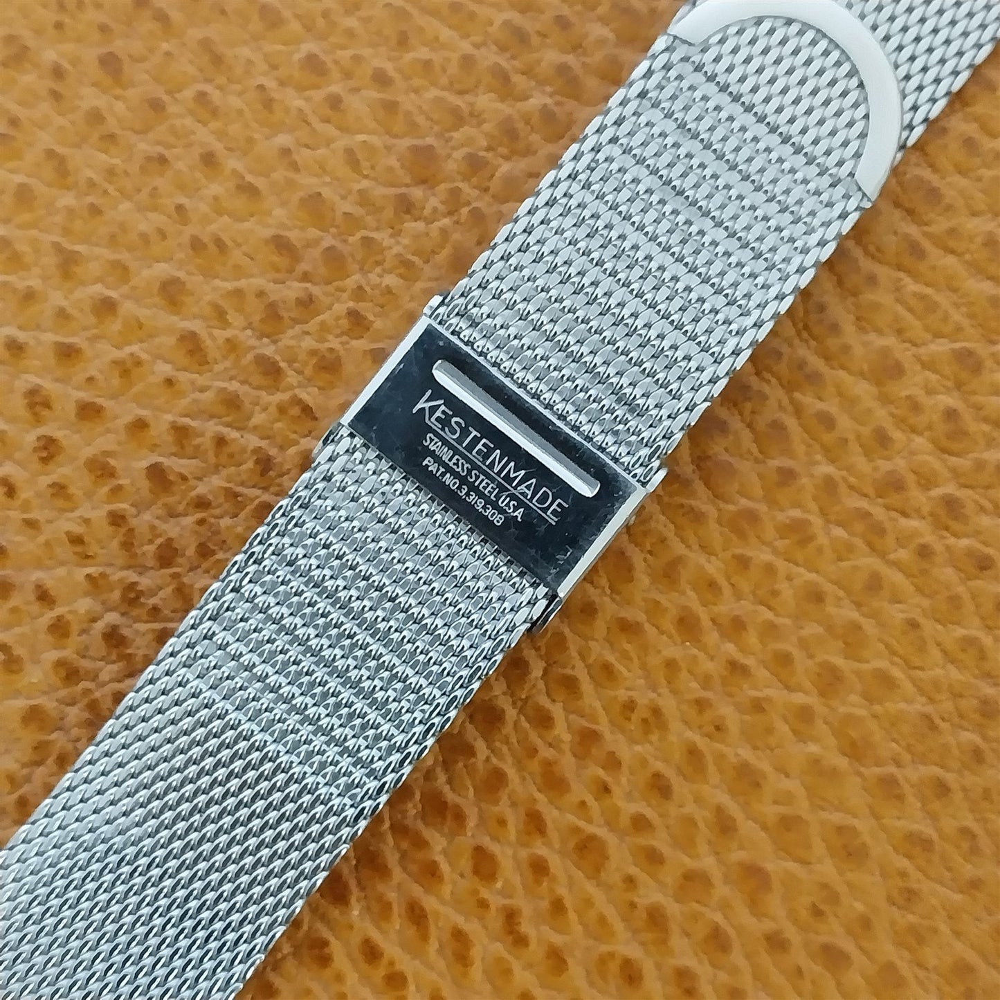 19mm 18mm Stainless Steel Mesh nos 1960s Kestenmade Unused Vintage Watch Band