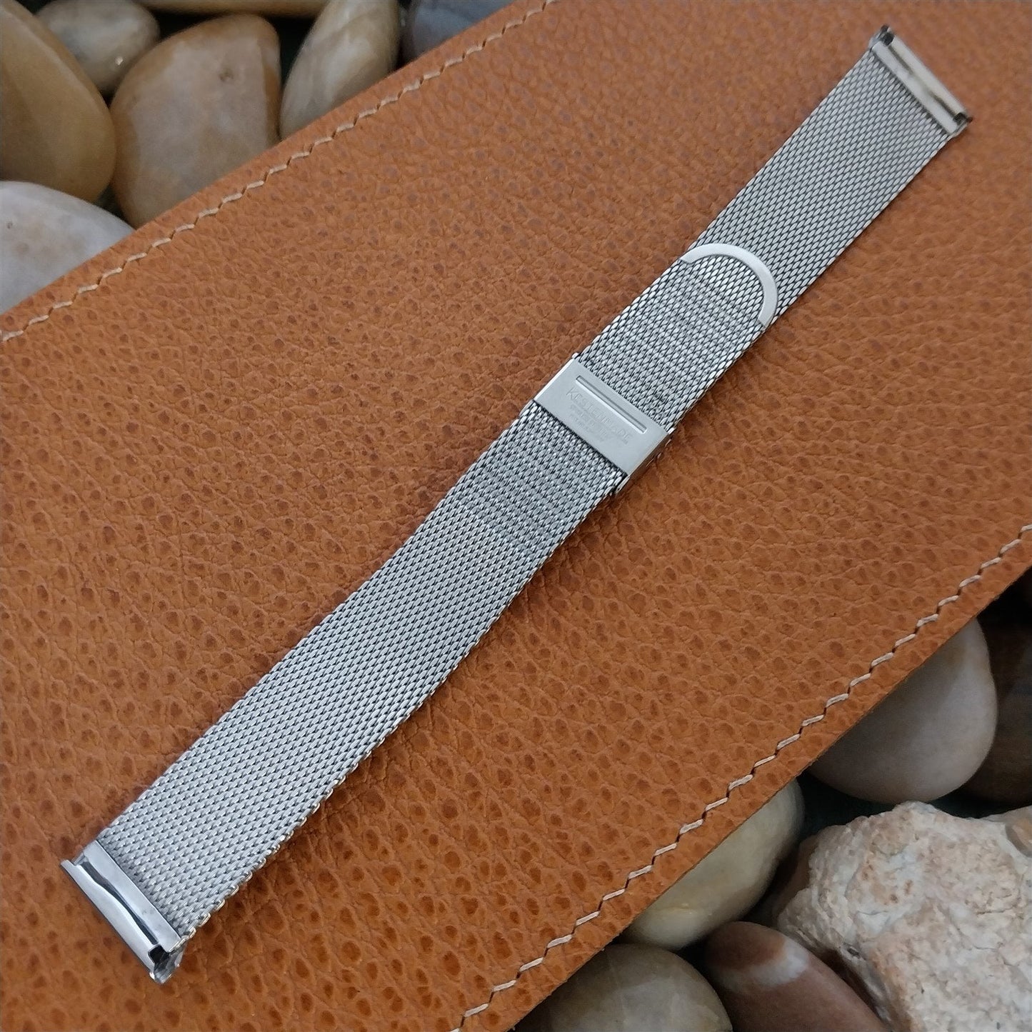 19mm 18mm Stainless Steel Mesh nos 1960s Kestenmade Unused Vintage Watch Band