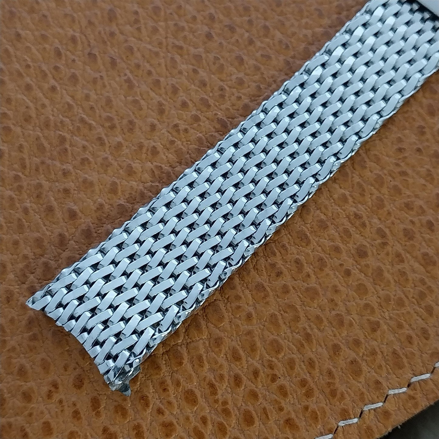 Vintage 17.2mm Stainless Steel Mesh Unused 1960s Kestenmade Classic Watch Band