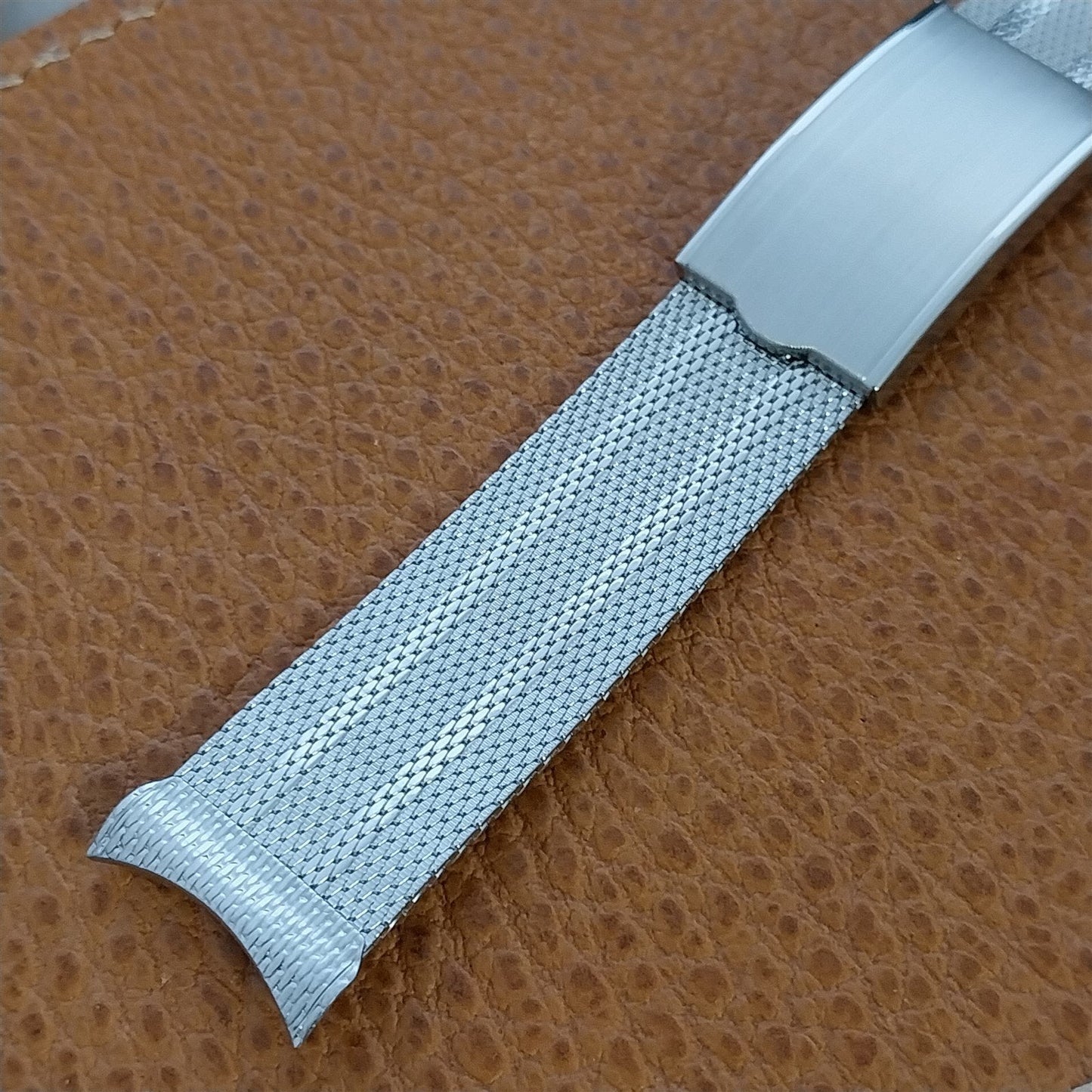 Vintage 19mm 18mm Stainless Steel Mesh Long Kestenmade Unused 1960s Watch Band