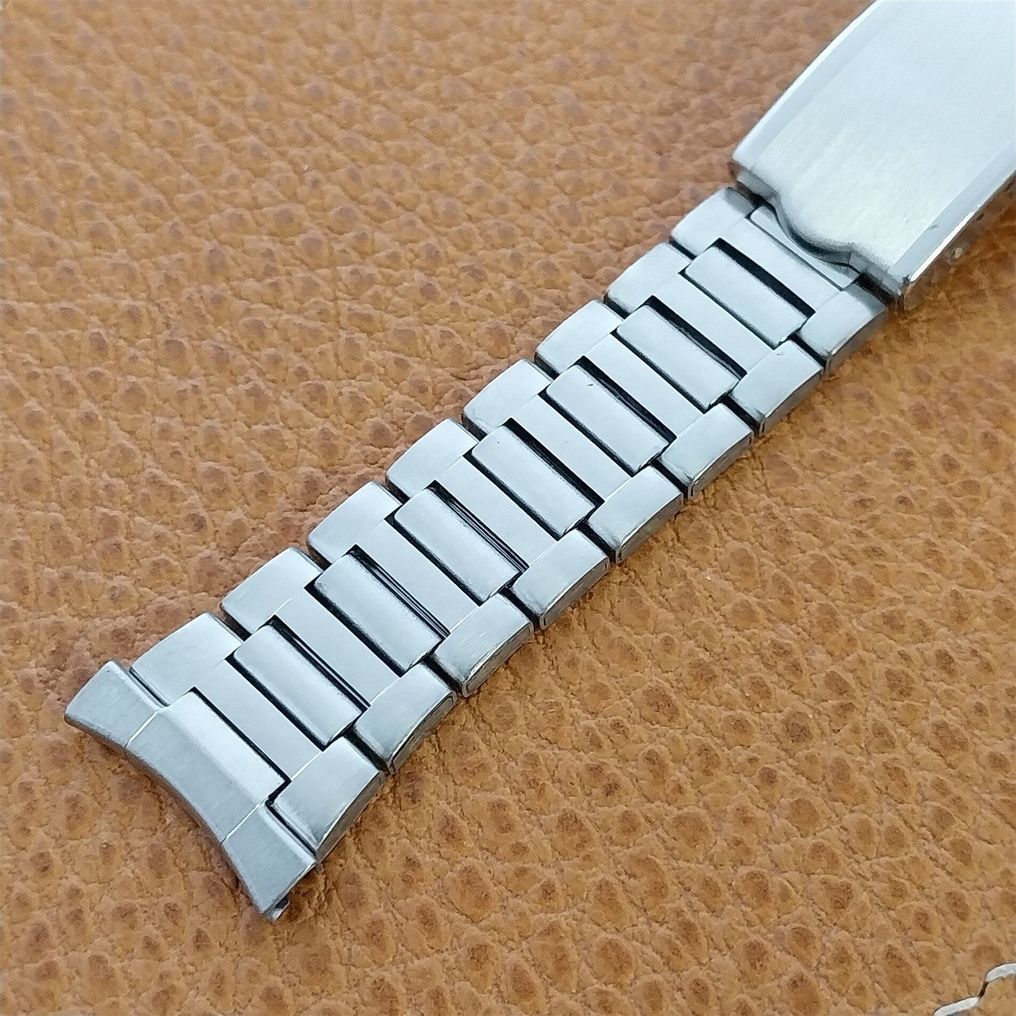 Vintage Stainless Steel 19mm 18mm 17mm Kestenmade nos 1970s Unused Watch Band