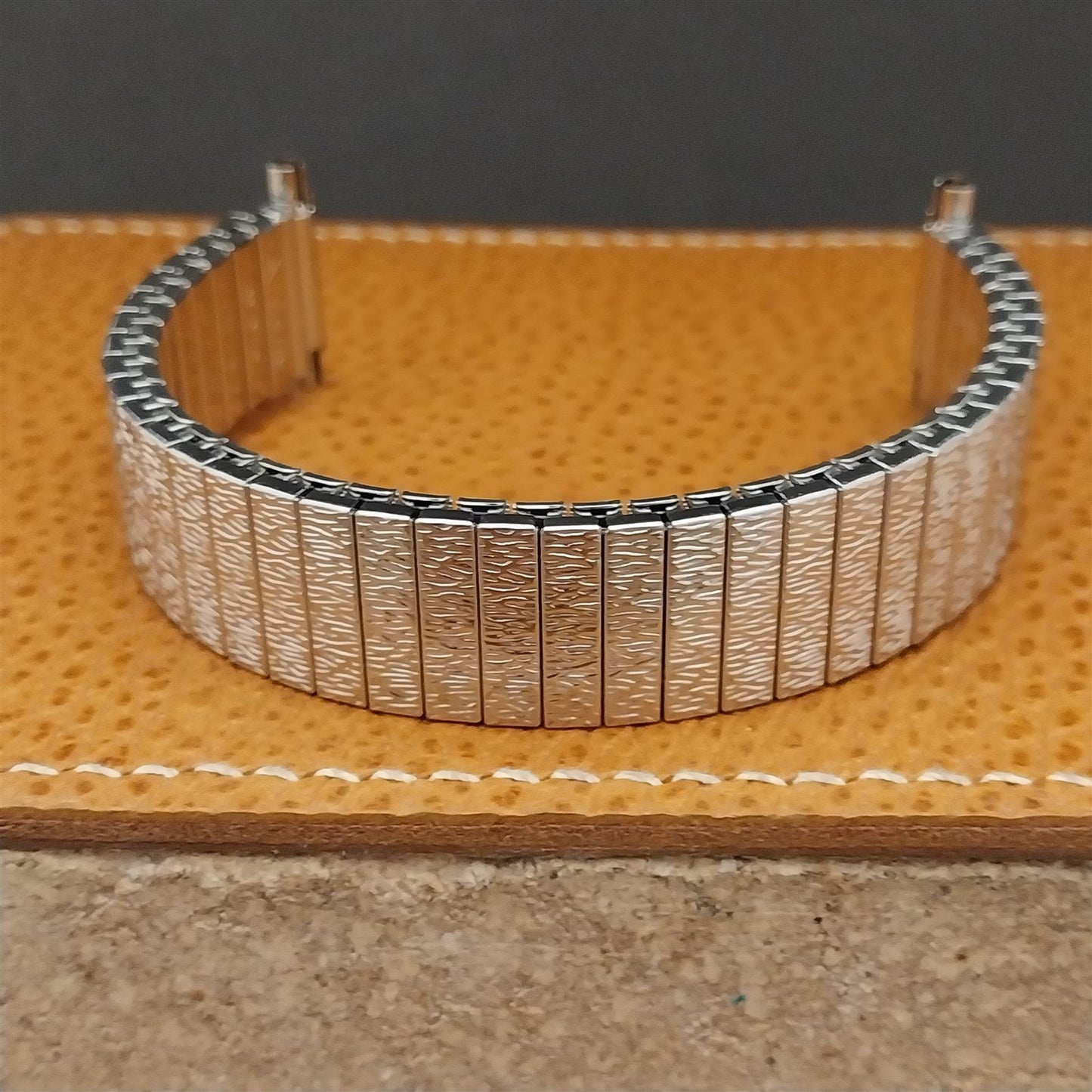 Vintage 18mm 19mm 20mm JB Champion Stainless Steel Expansion Unused Watch Band