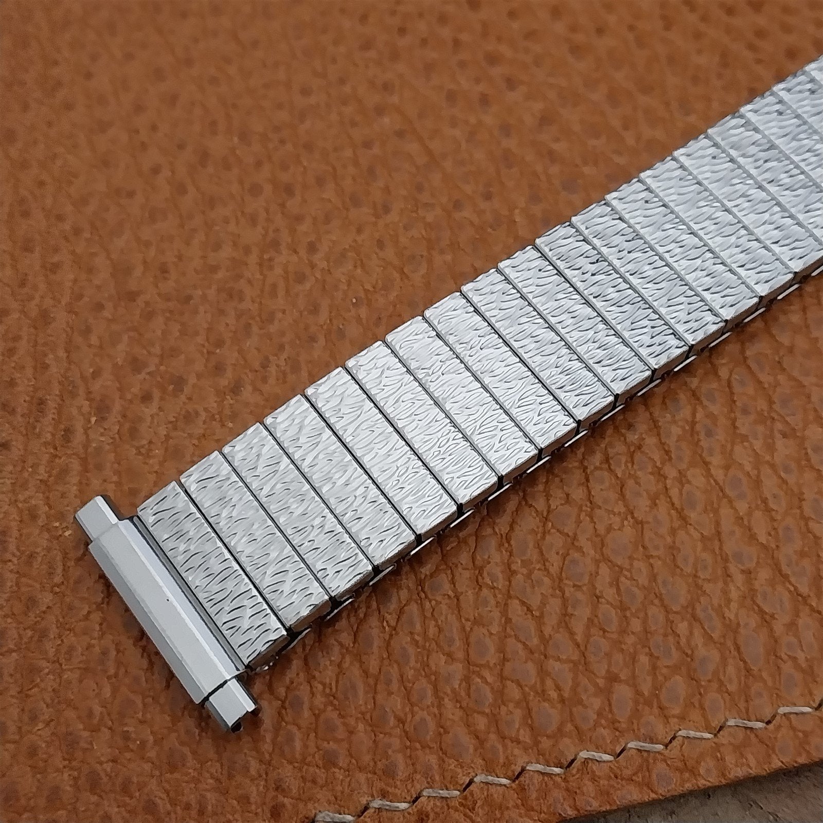 Vintage 18mm 19mm 20mm JB Champion Stainless Steel Expansion Unused Watch Band