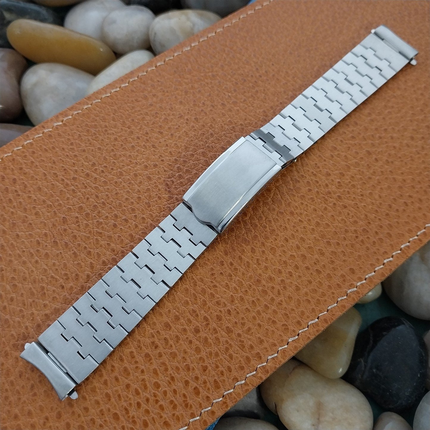 Vintage Stainless Steel 17.2mm Kestenmade Bambi 1970s Unused Classic Watch Band