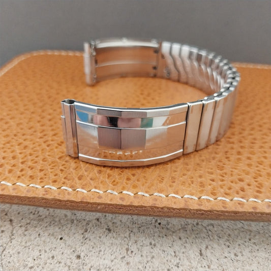 Vintage 19mm 18mm 16mm Stainless Steel Eton Expansion Unused 1950s Watch Band