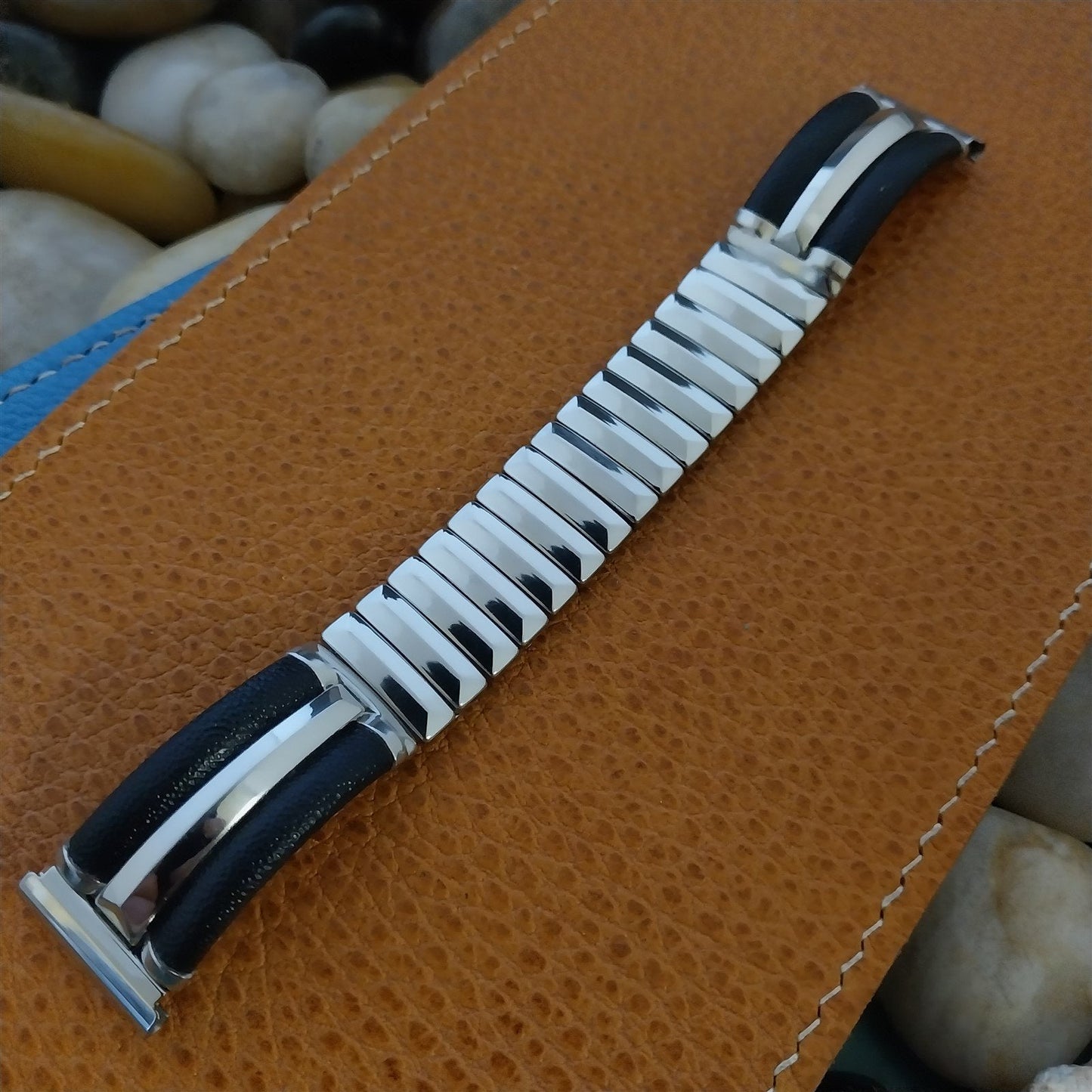 Vintage Stainless Steel 19mm 18mm 16mm Eton Imperial Unused nos 1950s Watch Band