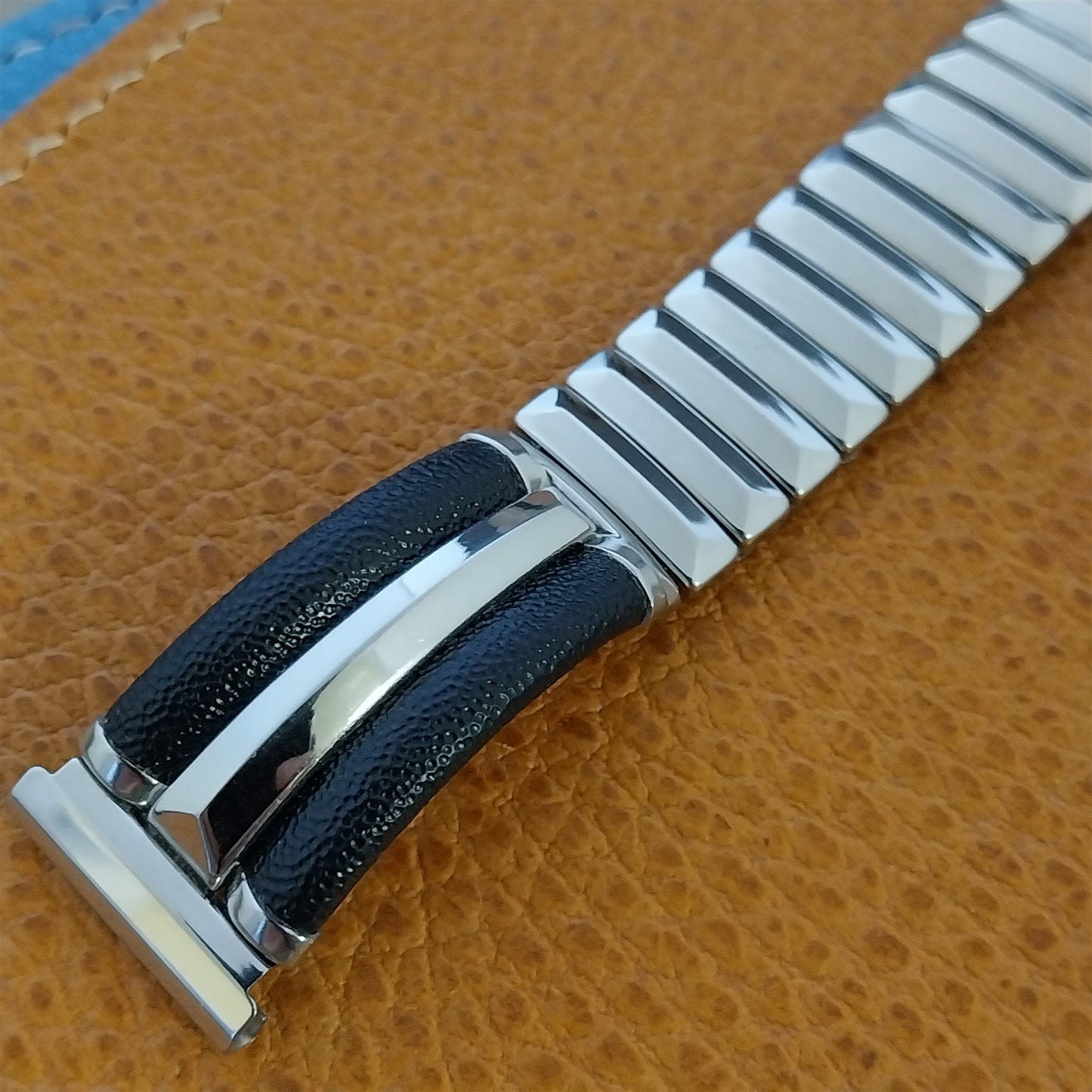 Vintage Stainless Steel 19mm 18mm 16mm Eton Imperial Unused nos 1950s Watch Band